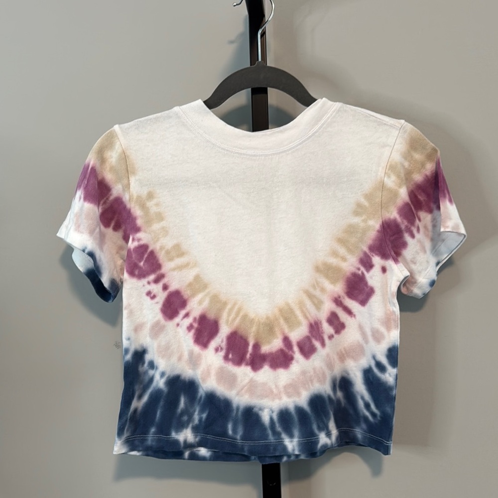 Chaser Tie-Dye Cropped T-Shirt Size S Small New NWT